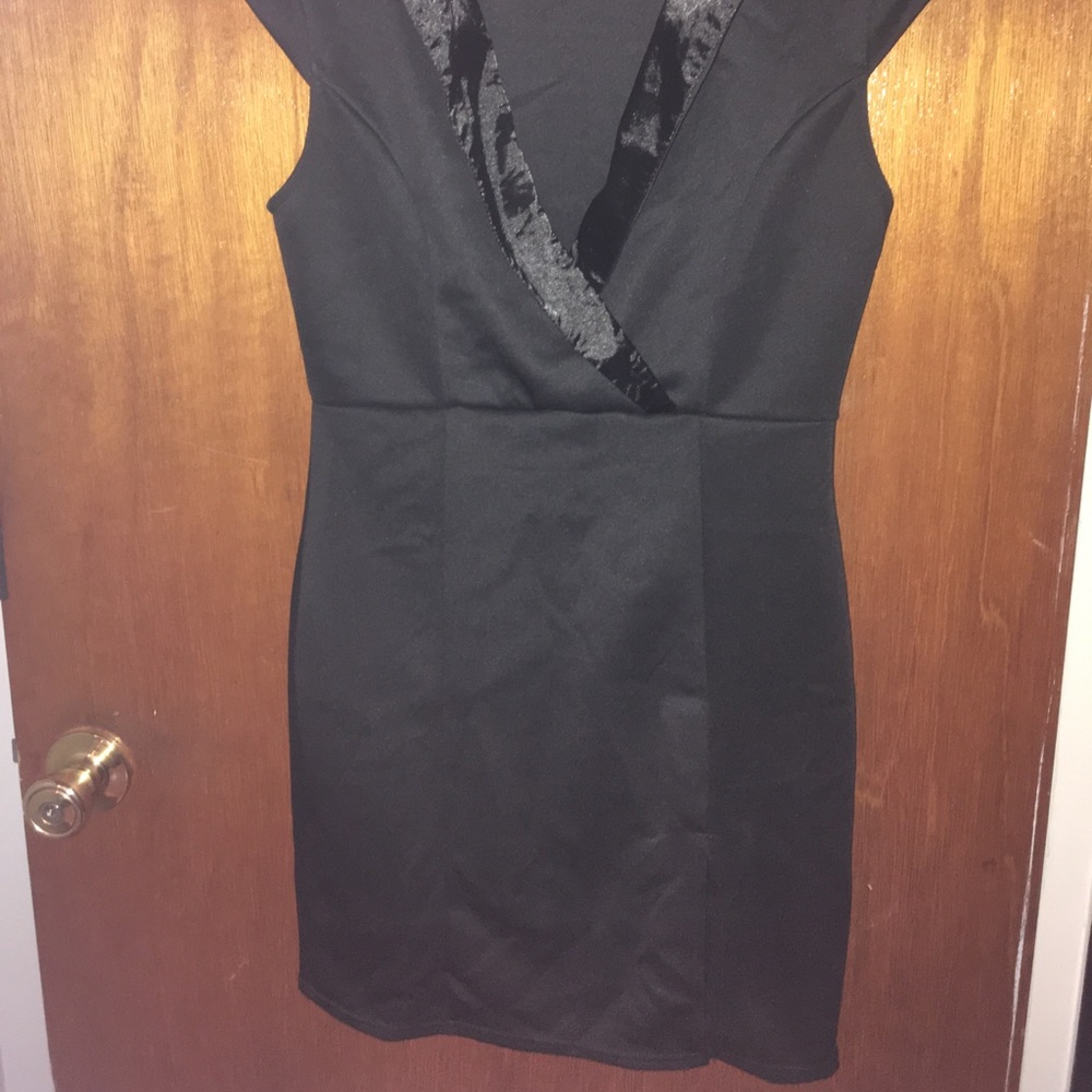 Free with purchase of $40 or more Sexy black dress - Picture 2 of 5